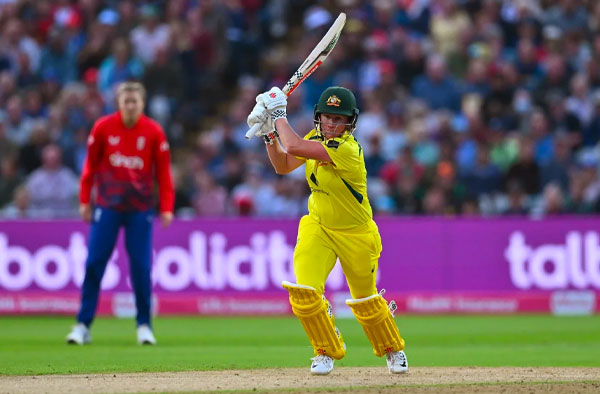 Beth Mooney's Fifty ensures a thrilling T20I win in 1st T20I at Edgbaston. PC: Getty Images