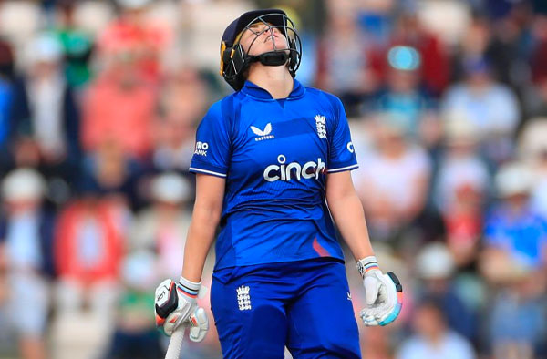 Nat Sciver-Brunt’s Unbeaten Century in vain as Australia clinch a last-ball thriller to retain Ashes. PC: Getty Images