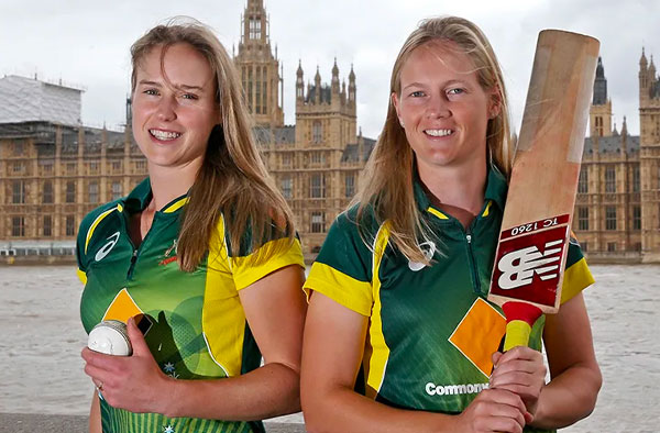 Ellyse Perry and Meg Lanning. PC: Getty