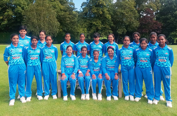 India thrashes England by a huge 185 Runs at IBSA World Games. PC: Twitter