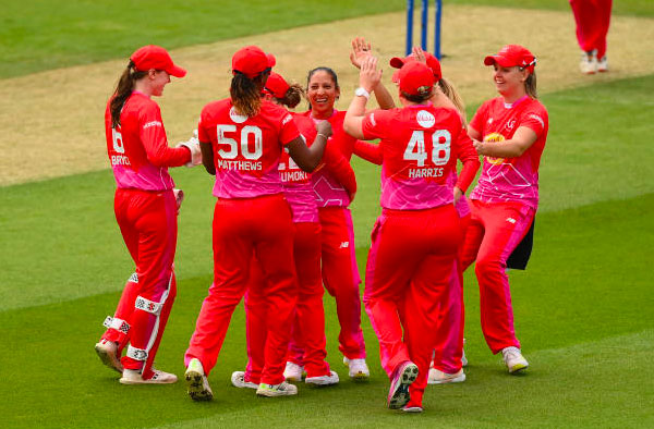 Shabnim Ismail's hat-trick and Welsh Fire snatch victory from Birmingham Phoenix. PC: Getty Images