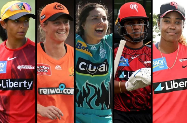 Who made it to first nominations for the inaugural WBBL overseas draft?