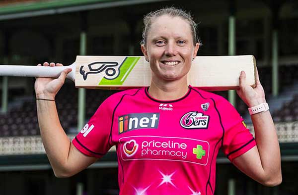 Alyssa Healy extends her WBBL contract with Sydney Sixers for next 3 years. PC: Getty