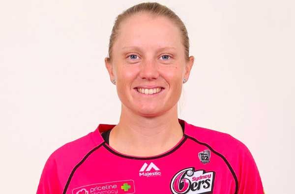 Alyssa Healy for Sydney Sixers. PC: Getty Images