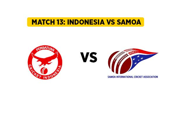 Match 13: Indonesia vs Samoa | Squads | Players to watch | Fantasy Playing XI | Live streaming