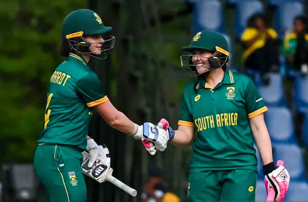 Laura Wolvaardt's unbeaten 124 powers South Africa to a Series Win against New Zealand. PC: Getty 