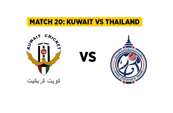 Match 20: Kuwait vs Thailand | Squads | Players to watch | Fantasy Playing XI | Live streaming