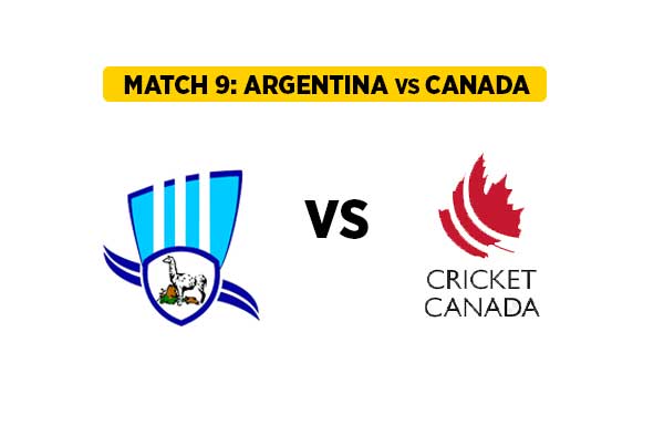 Match 9: Argentina vs Canada | Squads | Players to watch | Fantasy Playing XI | Live streaming