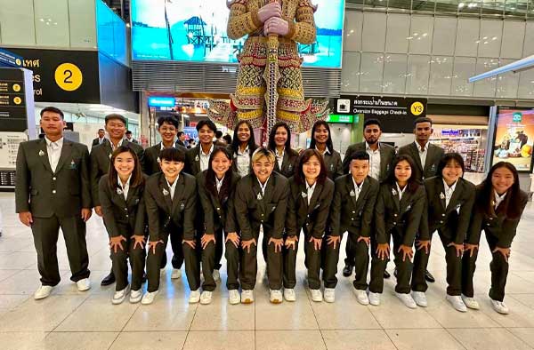 Thailand Squad announced for upcoming Asian Games in Hangzhou. PC: Twitter