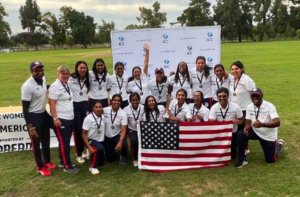 USA secures a spot in ICC Women's T20 World Cup 2024 Global Qualifiers. PC: Twitter