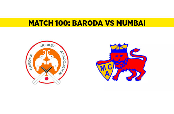 Match 100: Baroda vs Mumbai | Squads | Players to watch | Fantasy Playing XI | Live streaming