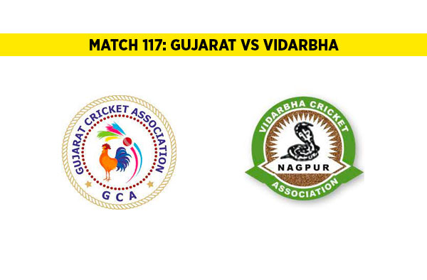 Match 117: Gujarat vs Vidarbha | Squads | Players to watch | Fantasy Playing XI | Live streaming