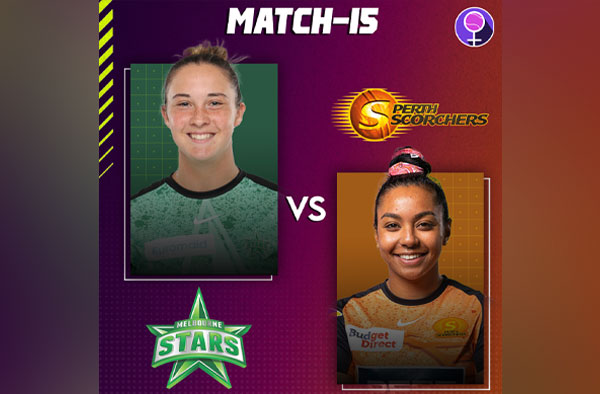 Match 15 : Melbourne Stars vs Perth Scorchers | Squads | Players to watch | Fantasy Playing XI | Live streaming