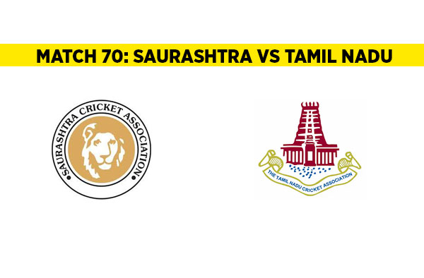 Match 70: Saurashtra vs Tamil Nadu | Squads | Players to watch | Fantasy Playing XI | Live streaming