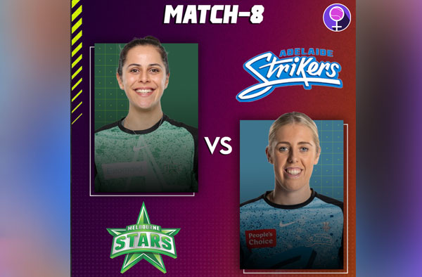 Match 8: Melbourne Stars vs Adelaide Strikers | Squads | Players to watch | Fantasy Playing XI | Live streaming