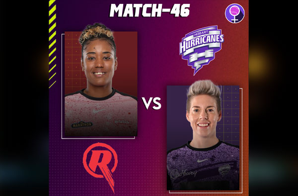 Match 46: Hobart Hurricanes vs Melbourne Renegades | Squads | Players to watch | Fantasy Playing XI | Live streaming