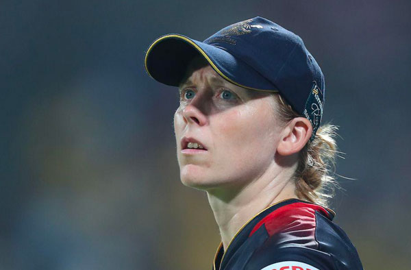 RCB's Heather Knight pulls out of WPL 2024, Nadine de Klerk announced replacement. PC: Getty