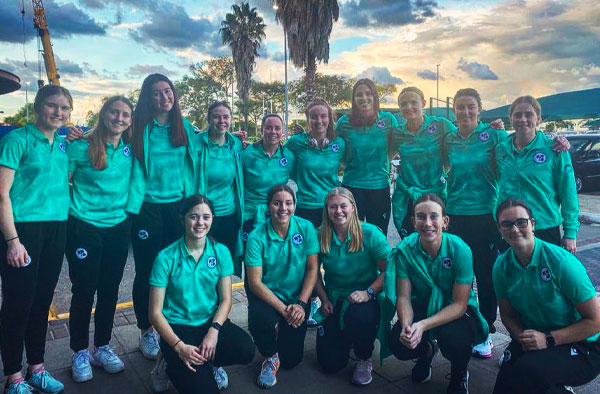 Ireland Women's Cricket Team on tour of Zimbabwe 2024. PC: Ireland Cricket