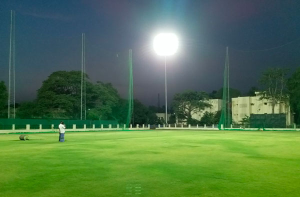 SLIMS Cricket Ground, Puducherry.