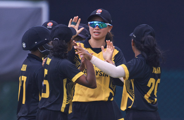 Malaysia Women's Cricket Team. PC: Getty