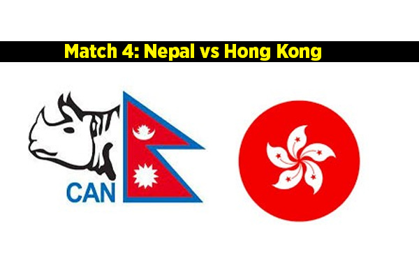 Match 4: Nepal vs Hong Kong