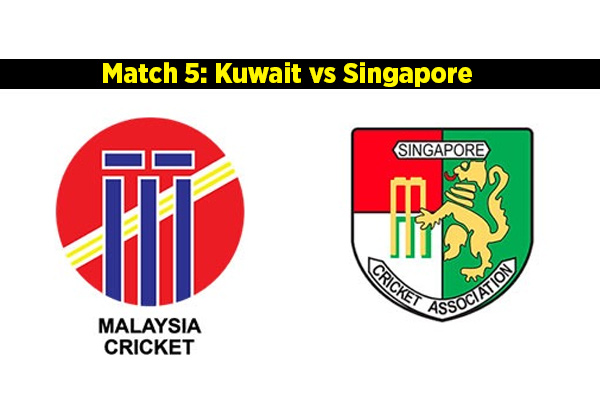 Match 5: Kuwait vs Singapore