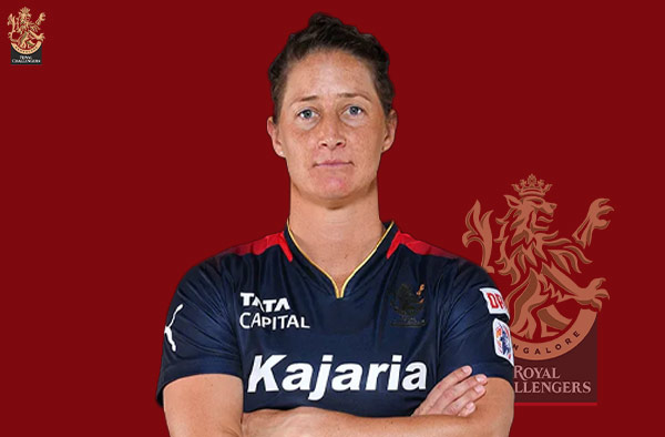 Sophie Devine for Royal Challengers Bangalore in WPL. PC: Female Cricket