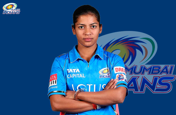 Amanjot Kaur for Mumbai Indians in WPL. PC: Female Cricket