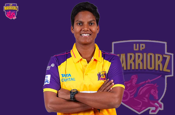 Deepti Sharma for UP Warriorz in WPL. PC: Female Cricket