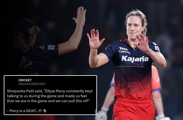 Twitter reacts to Ellyse Perry heroics as she leads RCB to maiden WPL Final