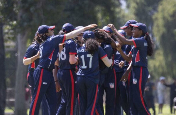 USA Women's Cricket team. PC: Twitter