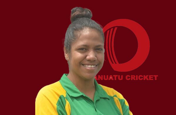 Alvina Chilia for Vanuatu. PC: Female Cricket