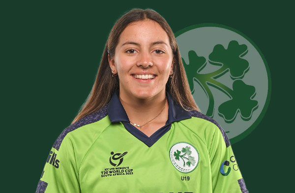 Amy Hunter for Ireland. PC: Female Cricket