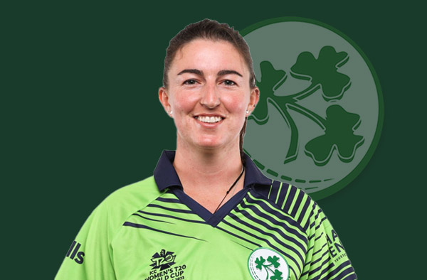 Arlene Kelly for Ireland. PC: Female Cricket