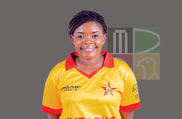 Ashley Ndiraya for Zimbabwe. PC: Female Cricket