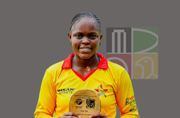 Chipo-Mugeri Tiripano for Zimbabwe. PC: Female Cricket