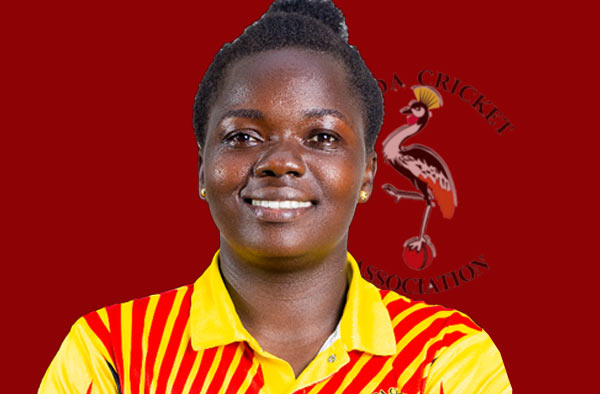 Concy Aweko for Uganda. PC: Female Cricket