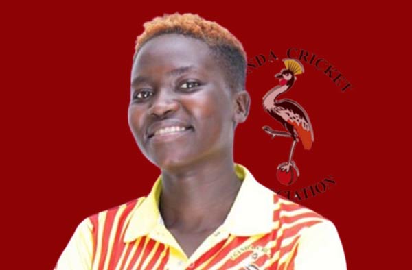 Esther Iloku for Uganda. PC: Female Cricket