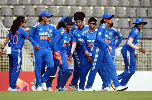 Rain spoils Dayalan Hemalatha's party, India take 2-0 series lead against Bangladesh