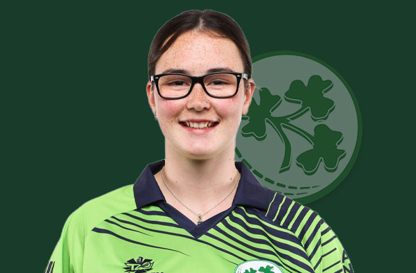 Jane Maguire for Ireland. PC: Female Cricket