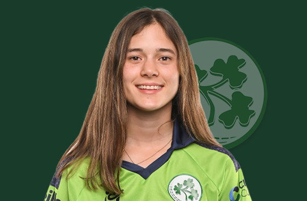 Joanna Loughran for Ireland. PC: Female Cricket