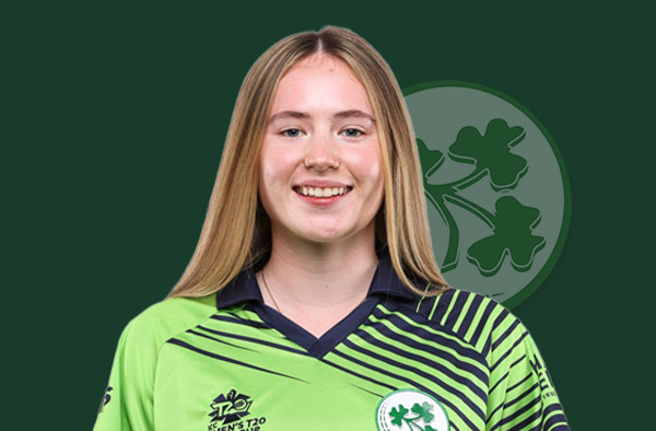Louise Little for Ireland. PC: Female Cricket