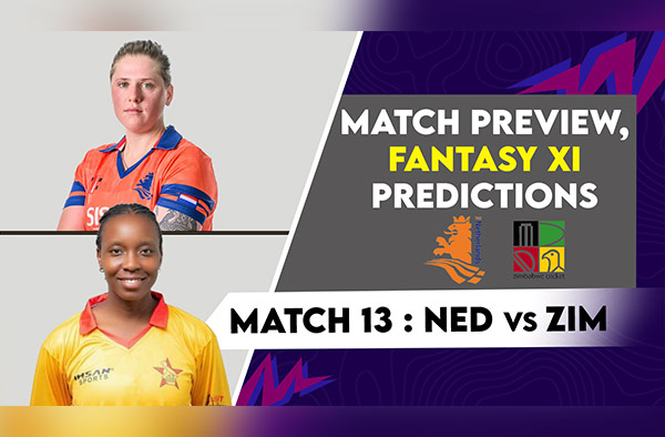 Match 13: Netherlands vs Zimbabwe