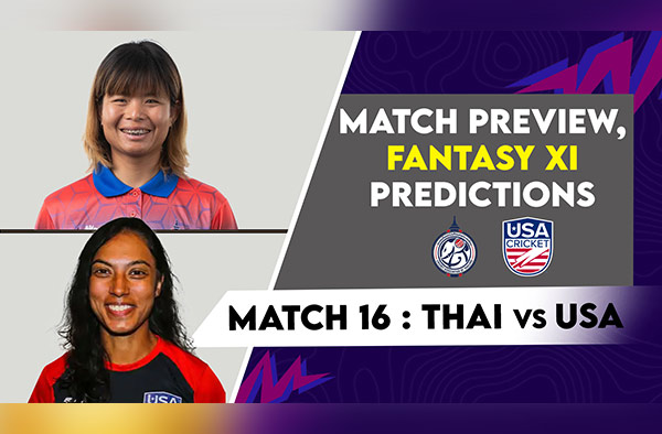 Match 16 Thailand vs United States of America