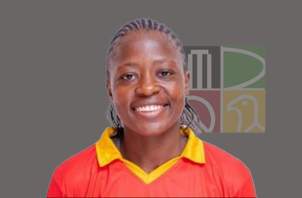Modester Mupachikwa for Zimbabwe. PC: Female Cricket