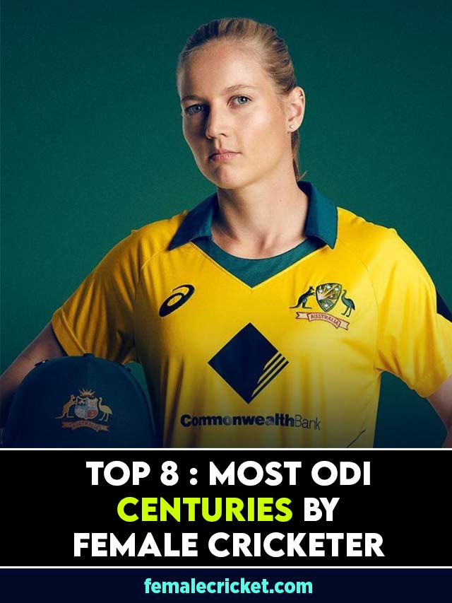 Most ODI Centuries by Female Cricketer