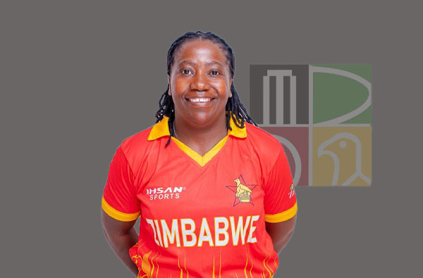Pellagia Mujaji for Zimbabwe. PC: Female Cricket