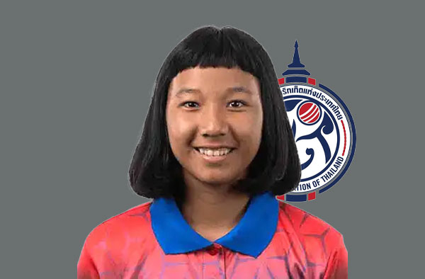 Phannita Maya for Thailand. PC: Female Cricket