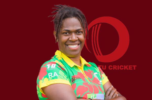 Rachel Andrew for Vanuatu. PC: Female Cricket