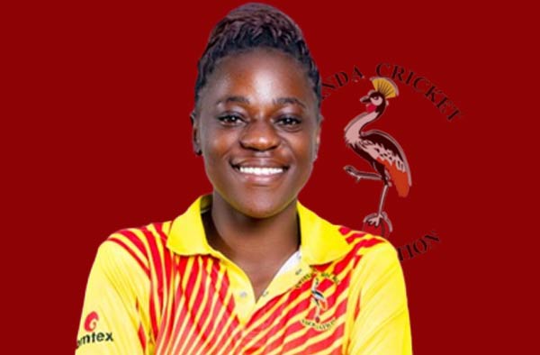 Rita Musamali for Uganda. PC: Female Cricket